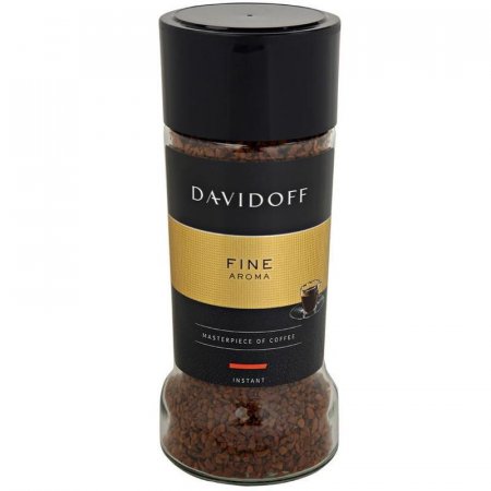 Кофе растворимый Davidoff Fine 100 г (стекло)