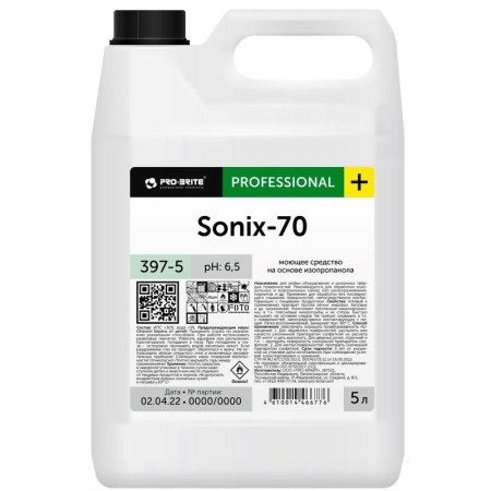 Моющее средство для поверхностей и оборудования Pro-Brite Sonix-70 5 л  (готовое к применению средство)