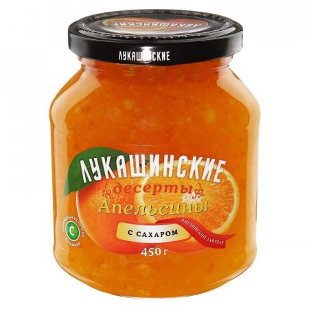 Апельсин Лукашинские с сахаром  450 г