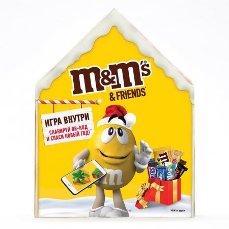 Шоколадные конфеты M&M's and Friends Имбирный домик ассорти 236 г