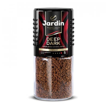 Кофе растворимый Jardin Deep Dark 95 г (стекло)