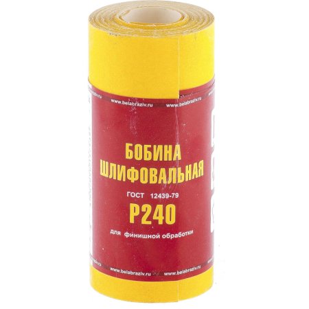 Шкурка БАЗ LP41C Р240 115 мм x 5 м (75634)