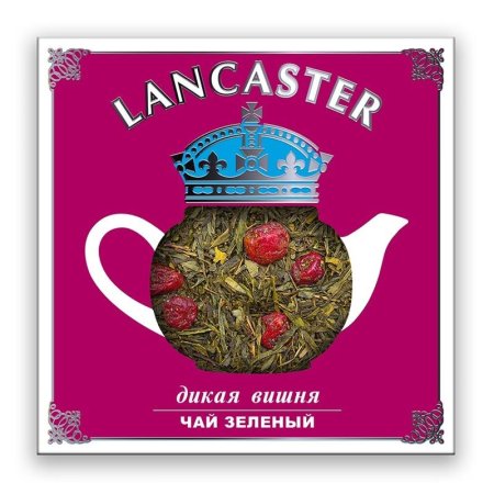 Чай подарочный Lancaster листовой зеленый Дикая вишня 75 г