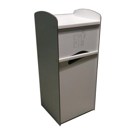 Урна для фудкорта Next 120 л пластик (125x60 см)