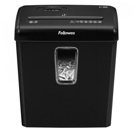 Уничтожитель документов Fellowes Powershred P-30C 4 уровень секретности  объем корзины 15л