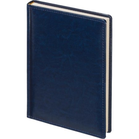 Ежедневник датированный 2023 год Attache Небраска искусственная кожа А5  176 листов синий (148x218 мм)