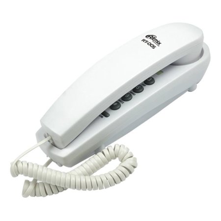 Телефон проводной Ritmix RT-005 белый