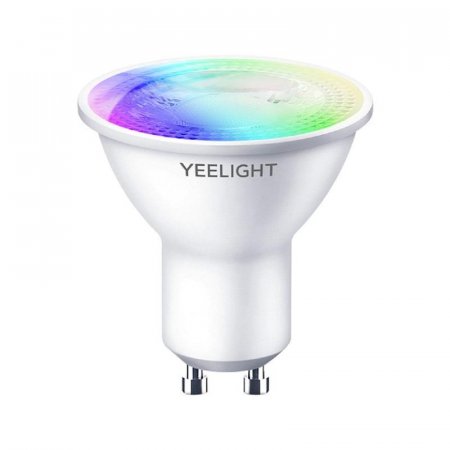 Лампа светодиодная Yeelight 4.5 Вт GU10 спот 6500 K разноцветный свет