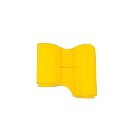 Клипса-зажим для рукояток FBK пластиковая желтая (диаметр 25 мм)