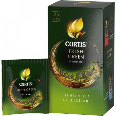 Чай Curtis Fresh Green зеленый 25 пакетиков