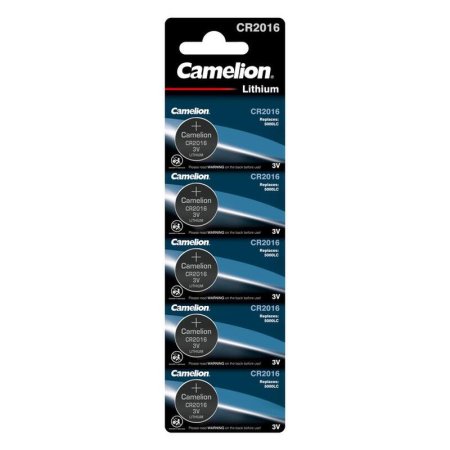 Батарейка CR2016 Camelion (5 штук в упаковке)