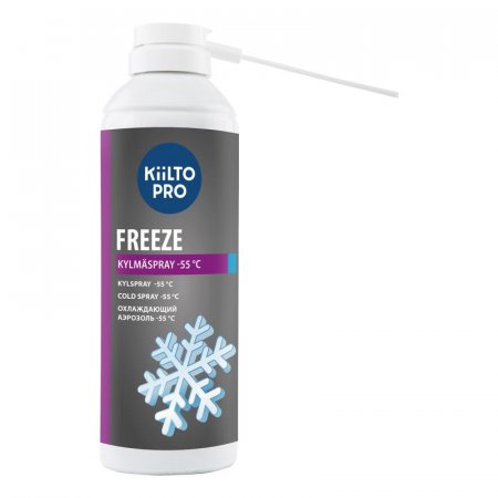 Средство для замораживания жвачки и демонтаж деталей Kiilto Freeze 405  мл