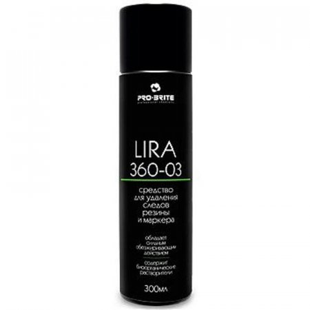 Средство для удаления следов резины и маркера Pro-Brite Lira 0.3 л
