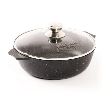 Жаровня Мечта Гранит Black Induction Pro диаметр 28 см 4 л алюминий  (34802И)