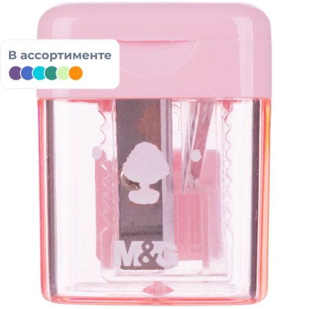 Точилка для карандашей M&G Summer Cha Cha с контейнером  пластиковая