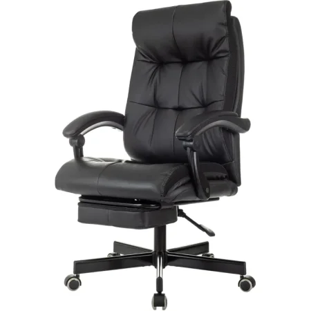 Кресло для руководителя Easy Chair 624 с массажным модулем чёрное   (экокожа, пластик)