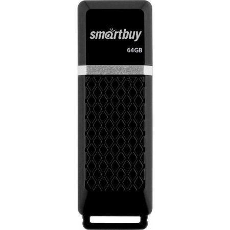 Флешка USB 2.0 64 ГБ SmartBuy Quartz (SB64GBQZ-K)