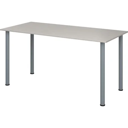 Стол обеденный Комус Мебель МДС (дуб шамони  светлый, серый)