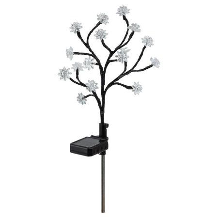 Светильник садовый Эра Сакура разноцветный свет 16 лампочек 32 см Светильник садовый Эра Сакура разноцветный свет 16 лампочек 32 см