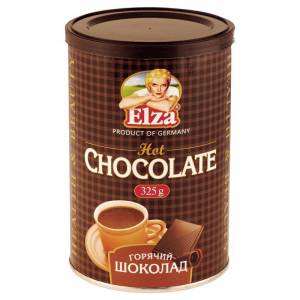 Горячий шоколад в банке Elza 325 г