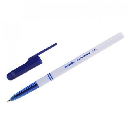 Ручка шариковая неавтоматическая Paper Mate 045 синяя (толщина линии 1  мм, 8 штук в наборе)