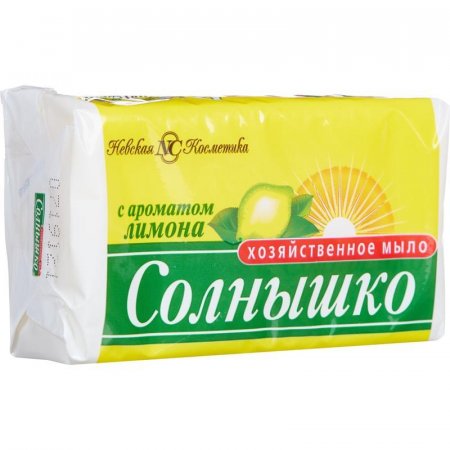 Мыло хозяйственное Солнышко 72% 140 г