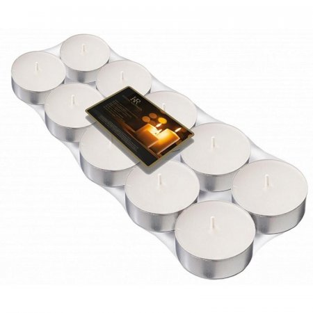 Набор свечей чайных Макси (10 штук 5.9x2.35 см)