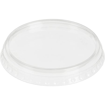 Крышка для стакана Стиролпласт 95 мм пластиковая прозрачная 1000 штук в  упаковке
