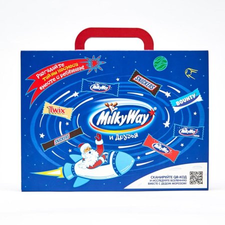 Шоколадные конфеты Milky Way Чемодан ассорти 200 г