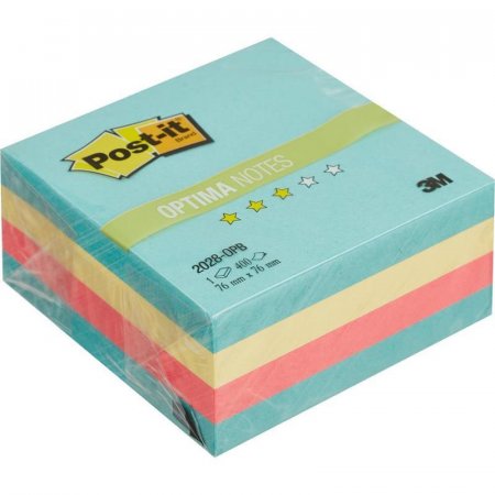 Стикеры Post-it 76х76 мм Зима 400 листов