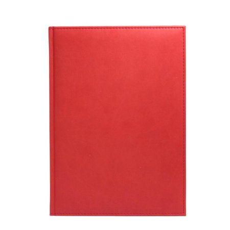 Ежедневник датированный 2024 год Attache Сиам искусственная кожа A4 176  листов красный