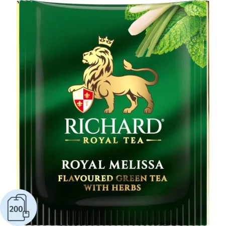 Чай зелёный Richard Royal Melissa 200 пакетиков