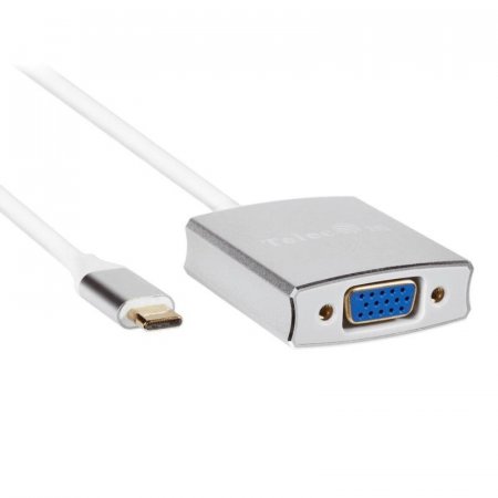 Кабель Telecom USB Type-C - VGA 0.1 метр (TUC030)