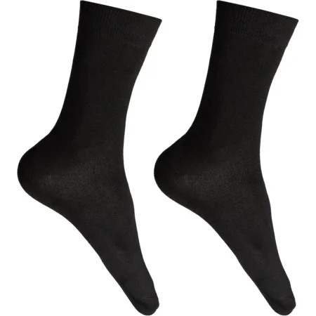 Термоноски мужские чёрные без рисунка размер 27-29