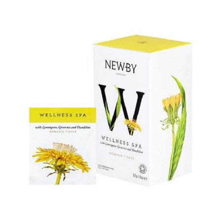 Чай Newby Wellness Spa Organic зеленый 25 пакетиков