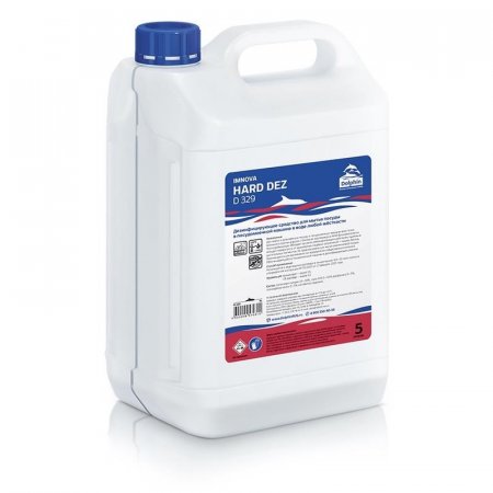 Средство для мытья и дезинфекции посуды в посудомоечной машине Dolphin  Hard Dez (D329-5) 5 л (концентрат)