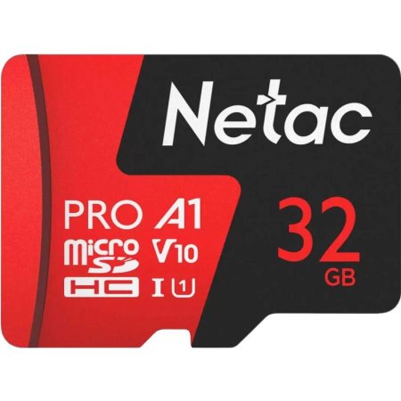 Карта памяти 32 ГБ microSDHC Netac P500 Extreme Pro UHS-I U1  (NT02P500PRO-032G-R)