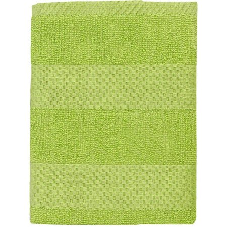 Полотенце махровое Конфетти 50x90 см 390 г/кв.м зеленое