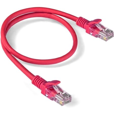 Патч-корд витая пара ExeGate UTP-RJ45-RJ45-C6-0,5M-RD 6 0,5 м