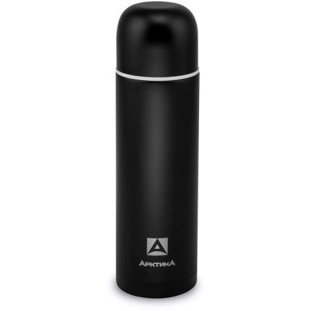 Термос Арктика 1 л черный (+2 кружки по 180 мл и 300 мл)