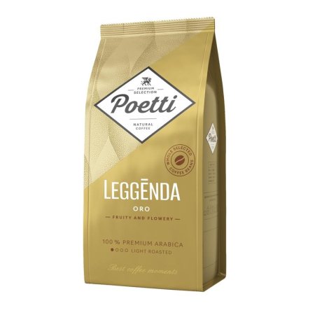 Кофе в зернах Poetti Leggenda Oro 100% арабика 250 г