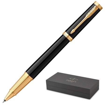 Роллер Parker Ingenuity Black GT цвет чернил черный цвет корпуса черный  (артикул производителя 2182007)