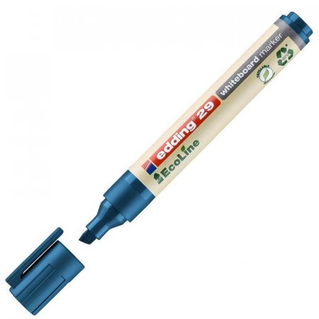 Маркер для белых досок Edding 29/3 Ecoline синий (толщина линии 1-5 мм)