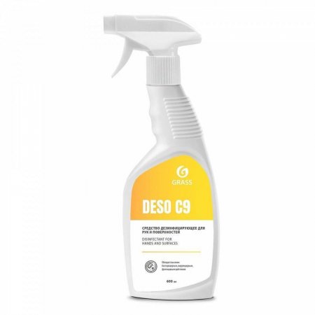 Средство для дезинфекции рук и поверхностей Grass Deso C9 0,6 л (антисептик)