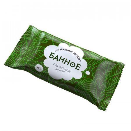 Мыло туалетное Банное 90 г