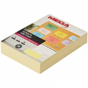 Бумага цветная для офисной техники ProMega Pastel желтая (А4, 80 г/кв.м, 500 листов)