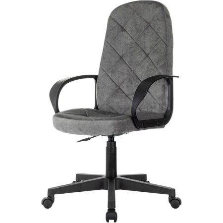 Кресло для руководителя Easy Chair 602LT серое (ткань, пластик)