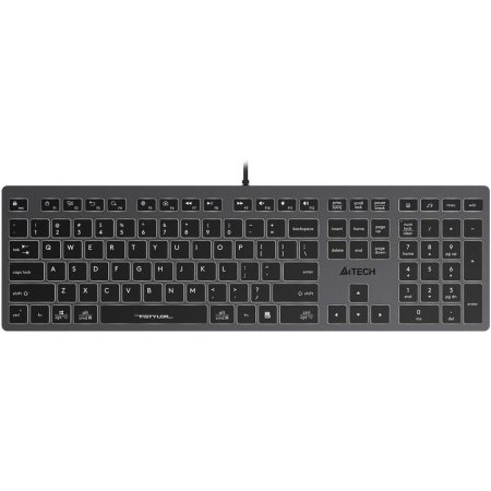 Клавиатура проводная A4Tech Fstyler FX60 (FX60 GREY / WHITE)