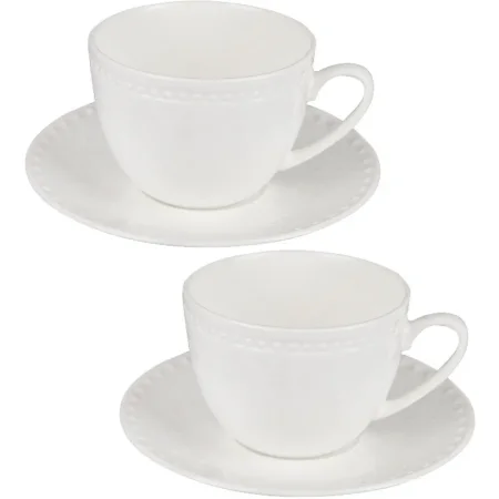 Чайная пара Nouvelle Home Vivien фарфоровая 260 мл (2 штуки в упаковке)