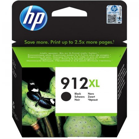 Картридж струйный HP 912XL 3YL84AE черный повышенной емкости для OfficeJet 801x/802x